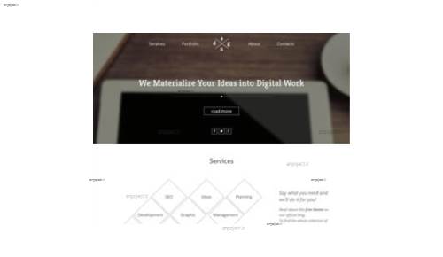 قالب وب سایت DSGN 