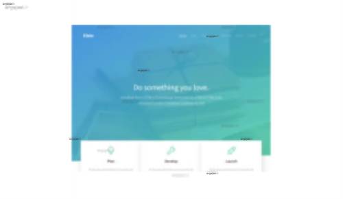 قالب وب سایت Elate 