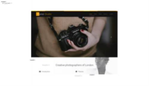 قالب وب سایت Photography 