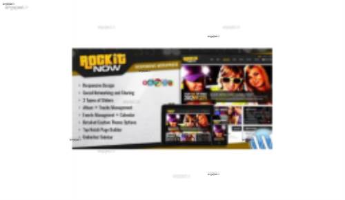 دانلود قالب موسیقی Rockit Now نسخه 2.1 برای وردپرس