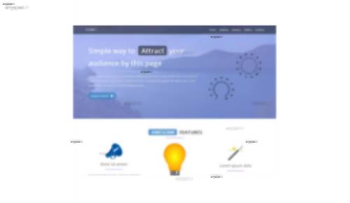 قالب وب سایت BS Clean 