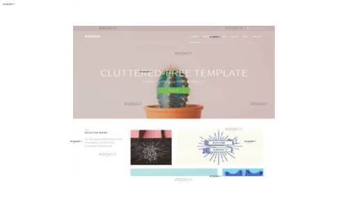 قالب وب سایت Render 