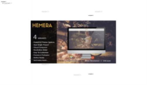 دانلود قالب چندمنظوره و واکنش گرا Hemera برای وردپرس