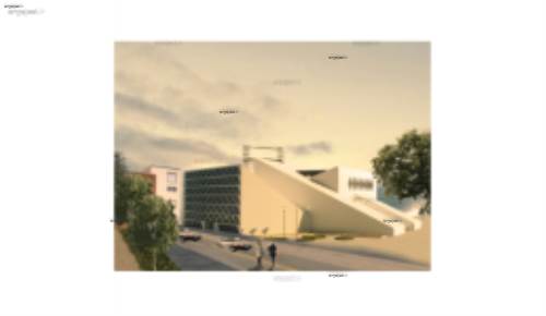 مجتمع تجاری اتوکد و 3Dmax و شیت بندی فوتوشاپ کامل طرح 3