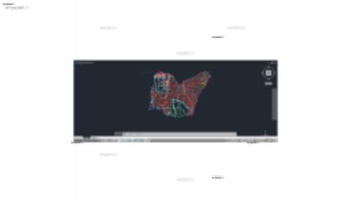 نقشه اتوکد منطقه 3 تهران