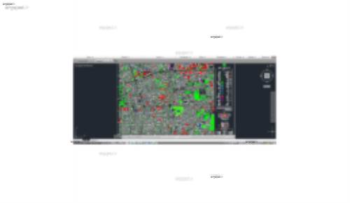 نقشه اتوکد منطقه 6 تهران