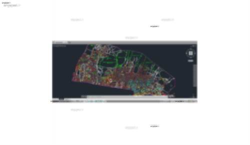 نقشه اتوکد منطقه 4 تهران