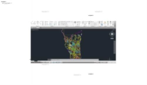 نقشه اتوکد منطقه 5 تهران