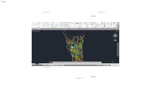 نقشه اتوکد منطقه 5 تهران نقشه اتوکد منطقه 5 تهران