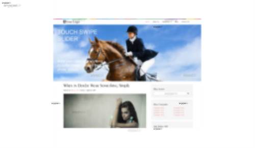 قالب وب سایت Gloss 