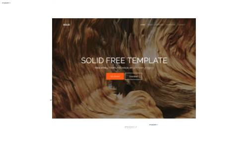 قالب وب سایت Solid 