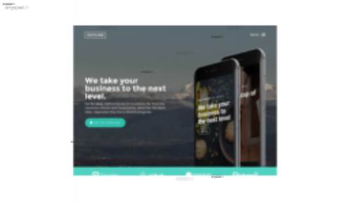 قالب وب سایت Outline 