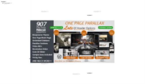 دانلود قالب چندمنظوره و تک صفحه ای 907 برای وردپرس