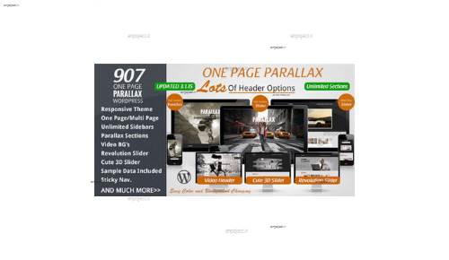 دانلود قالب چندمنظوره و تک صفحه ای 907 برای وردپرس دانلود قالب چندمنظوره و تک صفحه ای 907 برای وردپرس