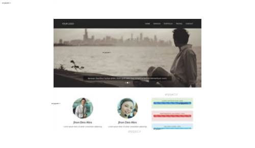 قالب وب سایت Ruma 