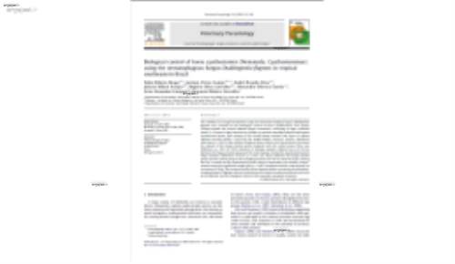 Biological control of horse cyathostomin (Nematoda: Cyathostominae) using the nematophagous fungus Duddingtonia flagrans in tropical southeastern Brazil
