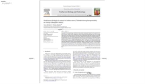 Postharvest biological control of anthracnose (Colletotrichum gloeosporioides) on mango (Mangifera indica)