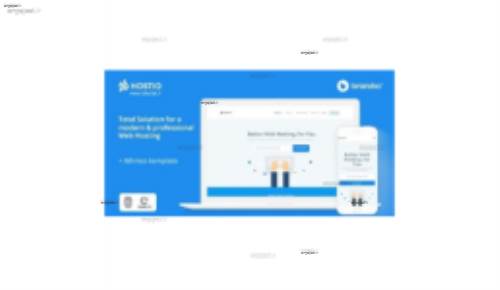 پوسته میزبانی وب Hostio برای وردپرس