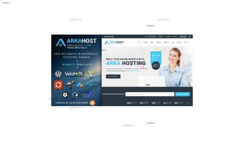 دانلود پوسته هاستینگ Arka Host برای وردپرس و WHMCS دانلود پوسته هاستینگ Arka Host برای وردپرس و WHMCS