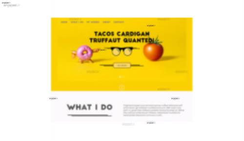 قالب وب سایت Pink Donut 