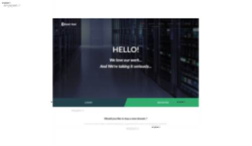 قالب وب سایت Ghost Host 