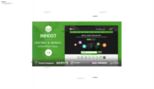 قالب میزبانی وب و هاستینگ inHost نسخه 3.5.2 برای وردپرس