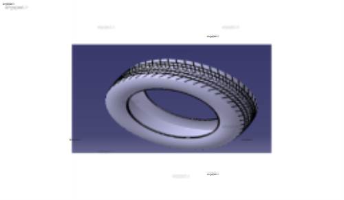 ترسیم لاستیک ماشین با نرم افزار کتیا