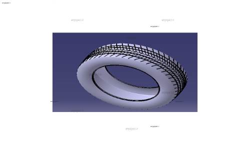 ترسیم لاستیک ماشین با نرم افزار کتیا ترسیم لاستیک ماشین با نرم افزار کتیا