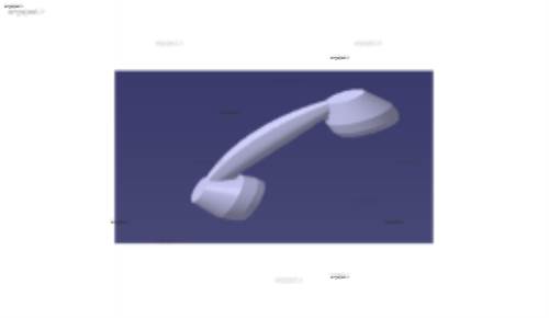 ترسیم گوشی تلفن با نرم افزار کتیا