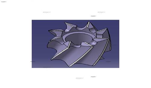 ترسیم تیغه فرز با نرم افزار کتیا