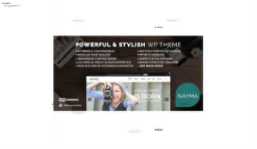 پوسته چندمنظوره Nayma برای وردپرس