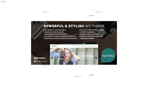 پوسته چندمنظوره Nayma برای وردپرس