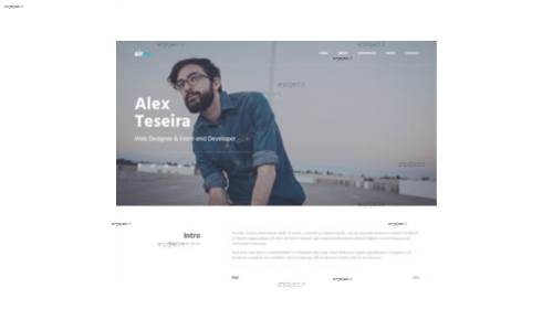 قالب وب سایت Aircv 