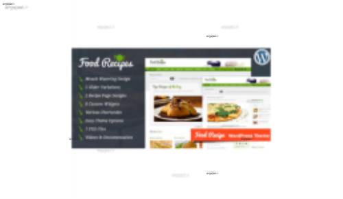 قالب وردپرس دستور غذا و آشپزی Food Recipes