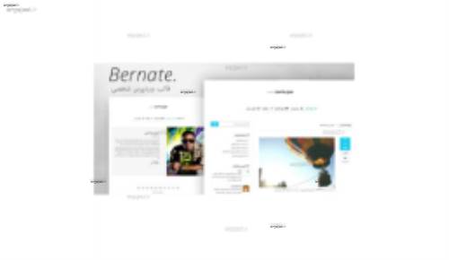 قالب وردپرس شخصی و وبلاگی برنیت Bernate