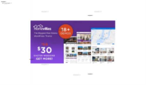 ایجاد وب سایت املاک اینترنتی با پوسته وردپرس HomeVillas