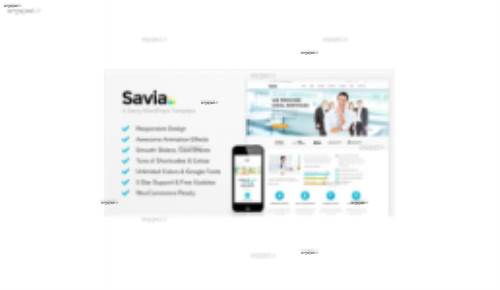پوسته شرکتی Savia نسخه 1.2 برای وردپرس