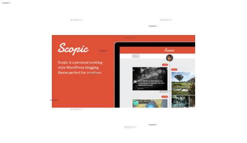 دانلود قالب شخصی Scopic برای وردپرس
