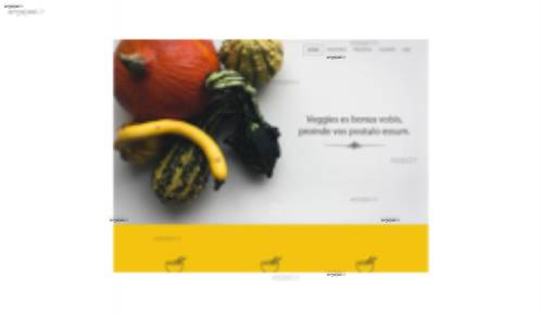 قالب وب سایت Veggi 