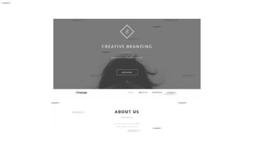قالب وب سایت Creative Branding 