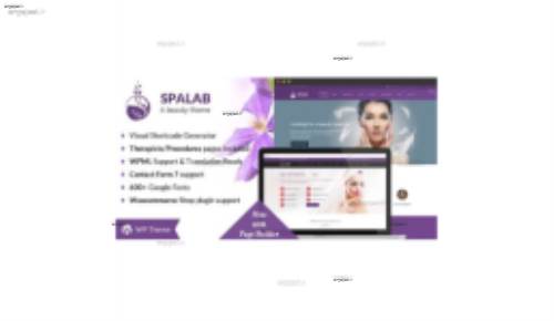 دانلود قالب وردپرس آرایشگاهی و فروشگاهی اسپالب Spalab نسخه 2.1.1