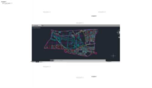 نقشه اتوکد منطقه 9 تهران