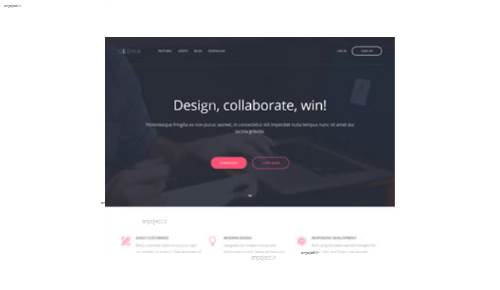 قالب وب سایت Sedna 