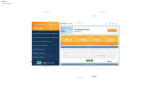 قالب HTML فروش و پیشنهاد قیمت دامنه Axion