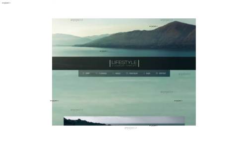 قالب وب سایت Lifestyle 