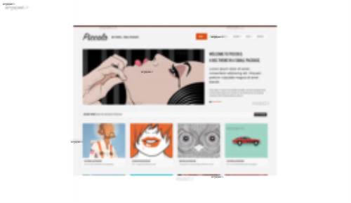 قالب وب سایت Piccolo 