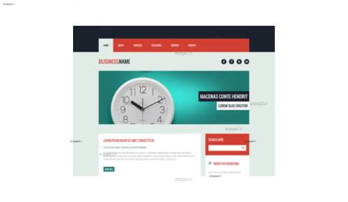 قالب وب سایت HTML 36 
