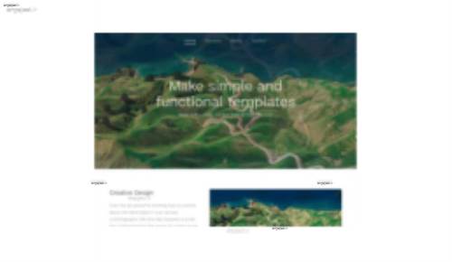 قالب وب سایت Simple 