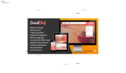 دانلود قالب مجله آموزشی آشپزی SocialChef برای وردپرس