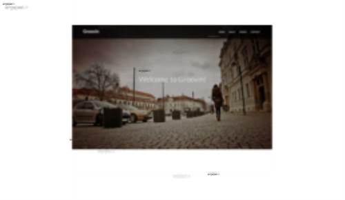 قالب وب سایت Groovin